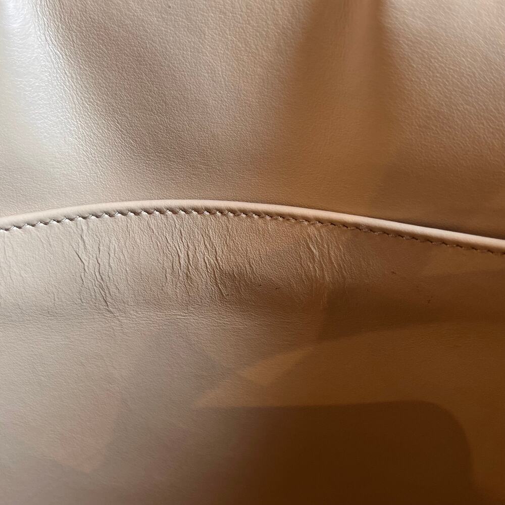 PRADA Symbole Shopper Small Beige Jacquard Tote - Picture 8 of 9